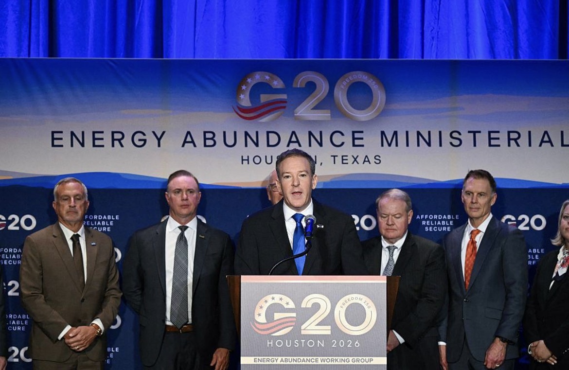 Officials at the G20 Energy Abundance Ministerial in Houston, Texas, September 2026